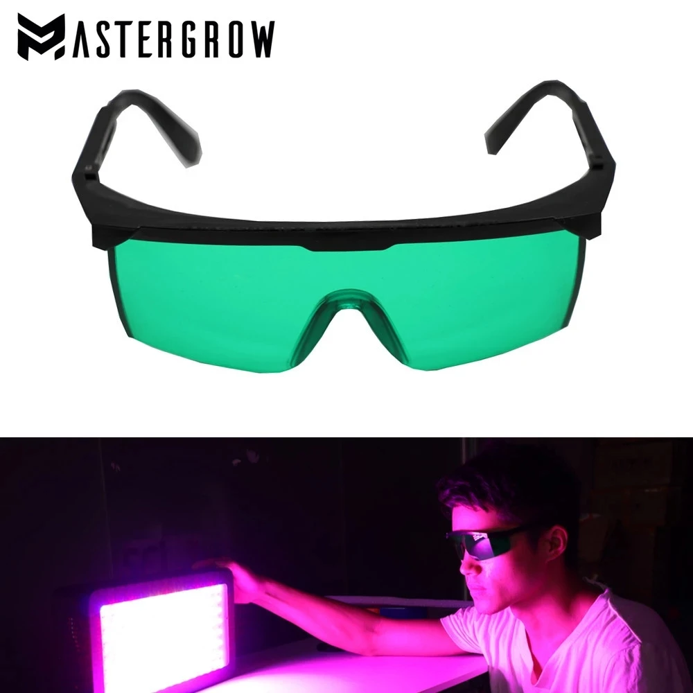 

Professional LED Grow Light Room Glasses UV Polarizing Goggles for Grow Tent Greenhouse Hydroponics Plant Eye Protect Glasses