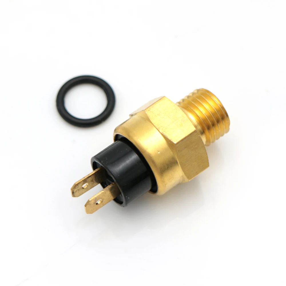 NICECNC Radiator Fan Thermo Switch – M14x1.5 Thread – Fits Honda Yamaha Suzuki KTM Husqvarna Beta