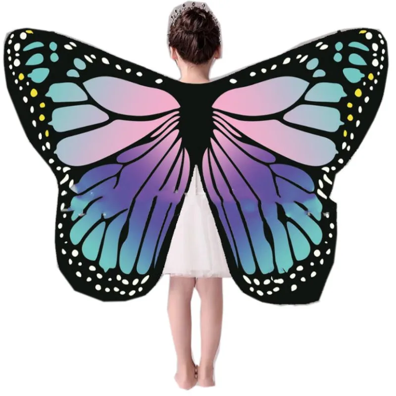 AC278 Ladies Butterfly Costume Angel Fairy Large Wings Nymph Pixie Accessory 