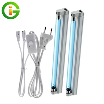 

110V 220V UV Sterilization Lamp T5 Quartz Tube Ozone Deodor Eliminator Tube Disinfection Germicidal Sterilizer Light For House
