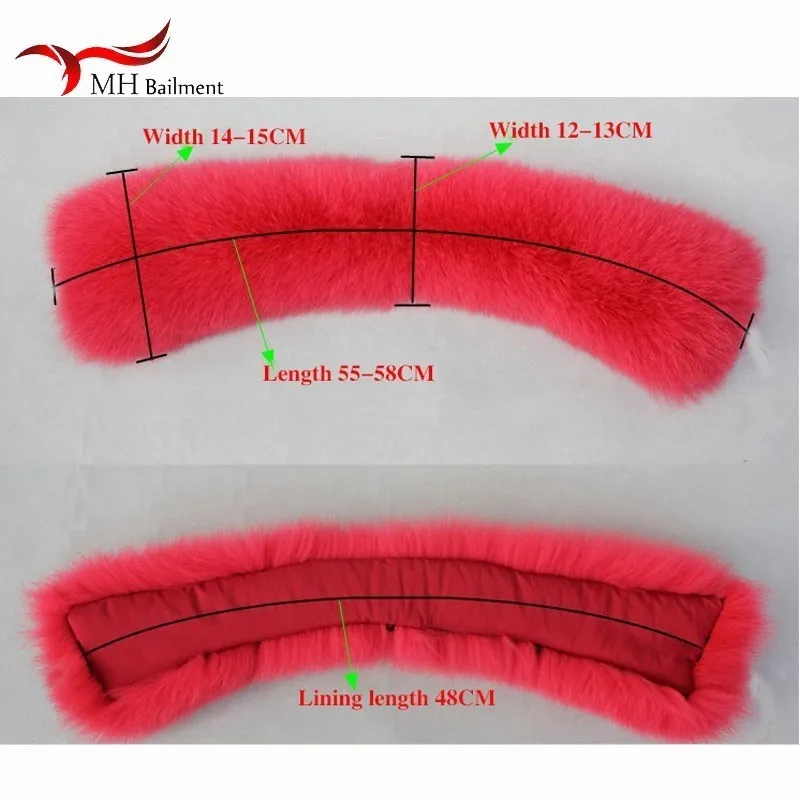 Для женщин шарф из кожи зимние теплые меховой воротник короткий шарф действительно лисы пальто с мехом воротник дамы натуральный шарф из