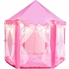 Children Tent Toy Ball Pool Girl Princess Pink Castle Tents Small Playhouses For Kids Portable Baby Outdoor Play Tent Ball Pit 1
