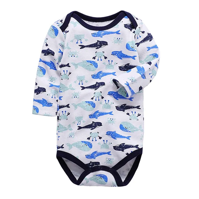 

Baby Boys Girls long Sleeve Romper One-pieces kids clothes bodysuit Outfits baby clothing