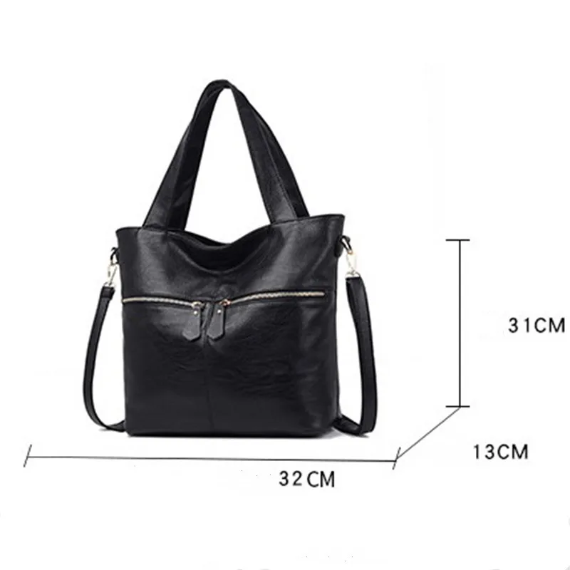 Preise IMYOK Echtem Leder Handtasche Frauen Neue Mittleren Alters Mutter Tasche Schaffell Hand Taschen Große kapazität Schulter Tasche Bolso Mujer 2019