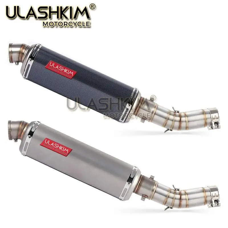 Полная выхлопная система мотоцикла глушитель Escape slip on для suzuki GSX250R GSX 250R GSX250 GW250 Link средняя труба с DB-KILLER Q