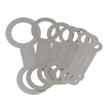 

8 Pcs Woodwind Saxophone Repair Tool for ALto/Soprano/Tenor Saxophone, Musical Instrument Replace Flat Pressure Pad Tool