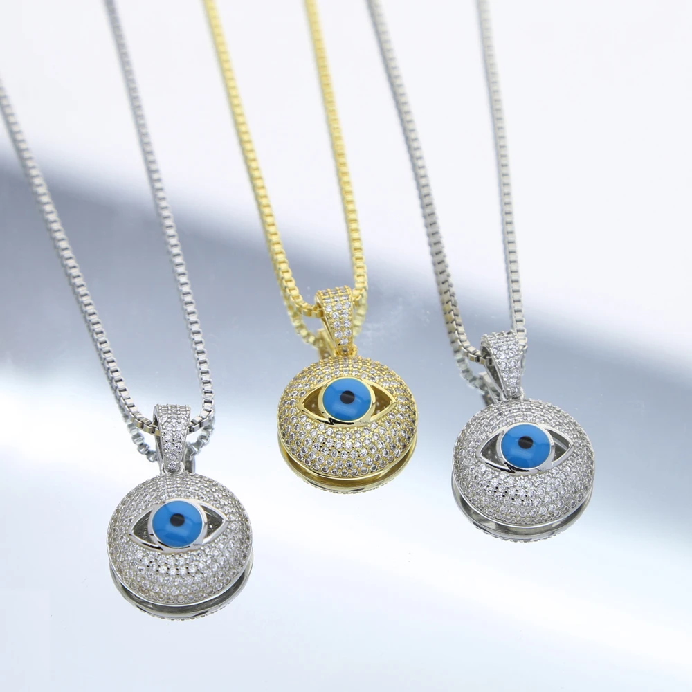 Luxury Lucky Turkish Evil Eye Pendant 