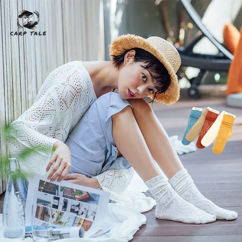 

2019 Women's Socks Fashion Casual Breathable Solid Color Silver Cotton Cute Female Fashion Ladies Socks 1 Double Korean Version