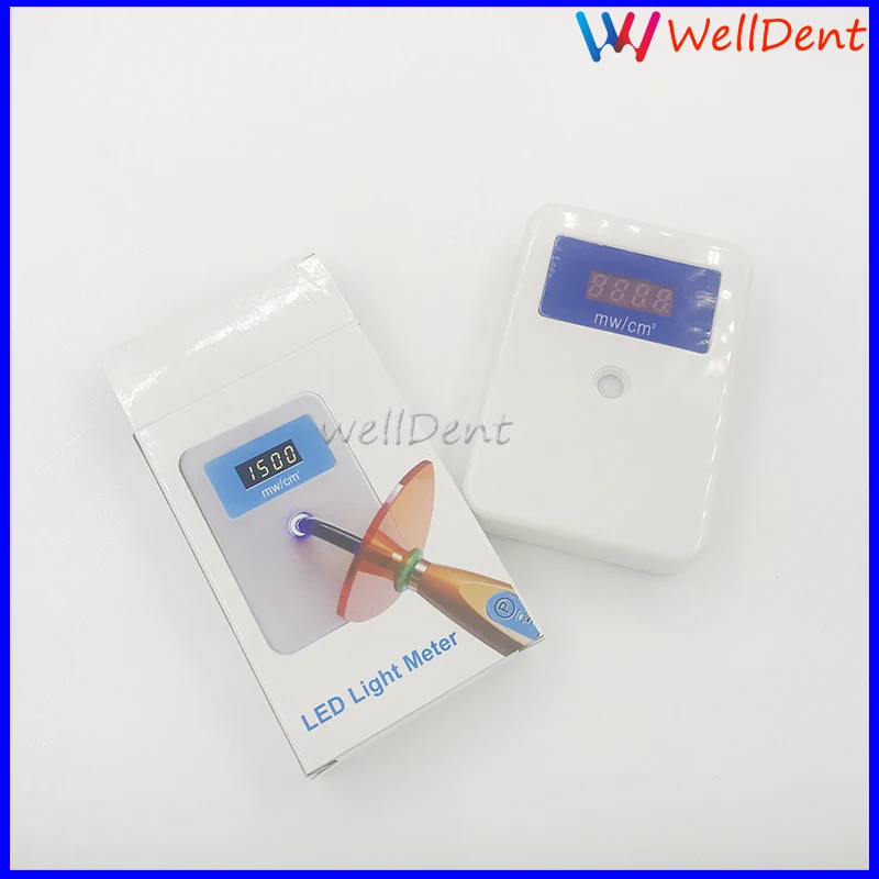 Dental Curing Light Meter Led & Halogen Power Tester Dental Instrument