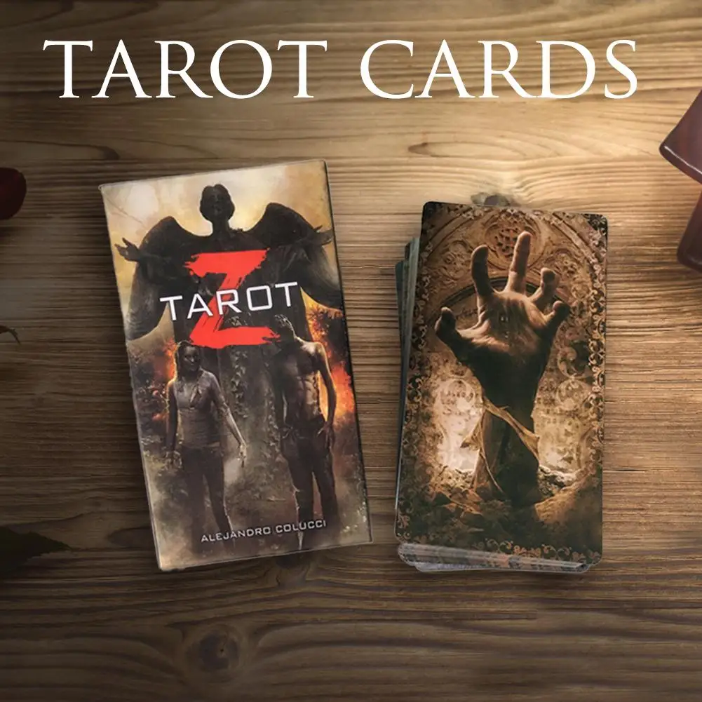 Z Таро карты 78 шт./компл. темное время суток темы Oracle игровые карты друг Семья вечерние ролевая игра Портативный палубе игры карты Таро