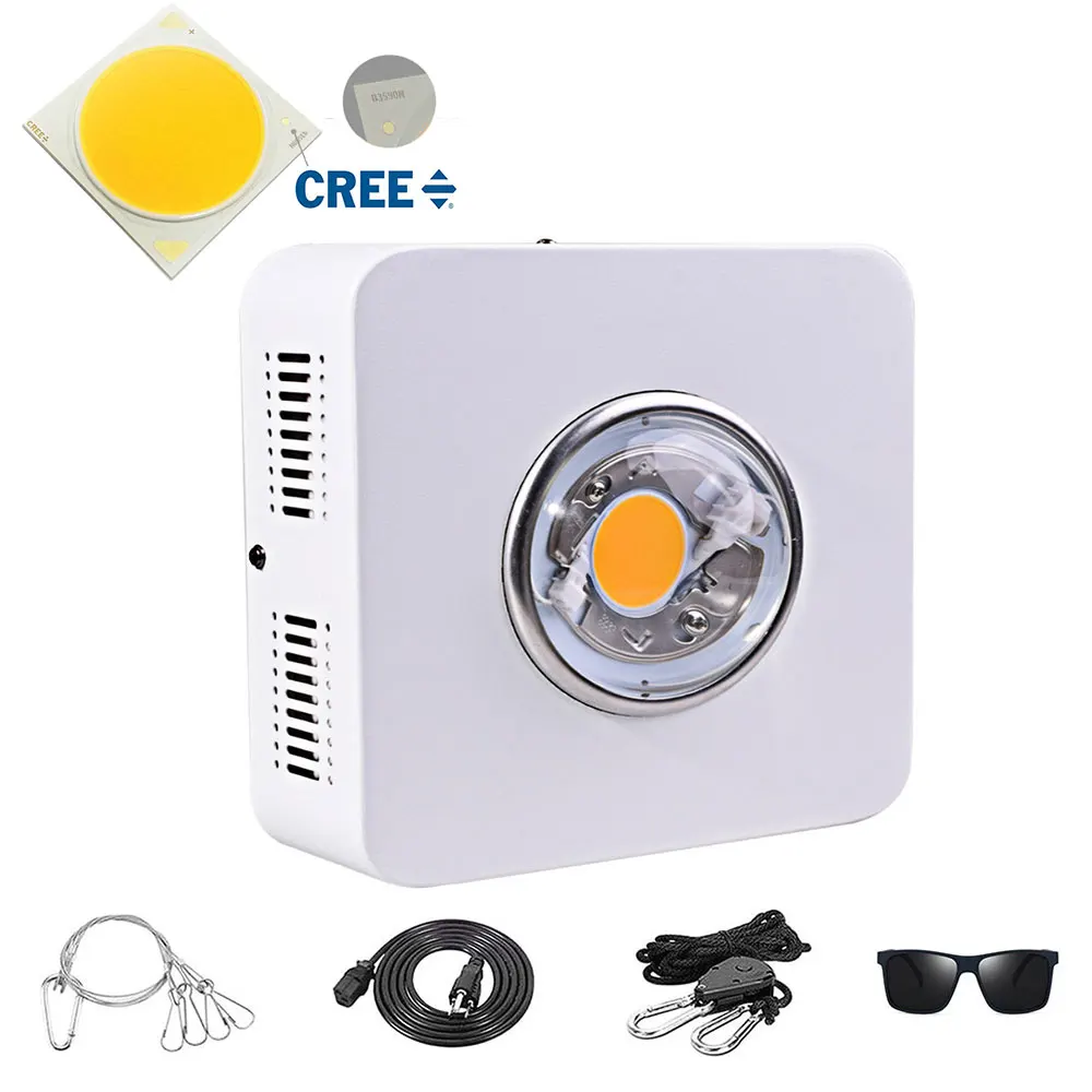 CREE CXB3590 300 Вт 600 Вт COB светодиодный светильник для выращивания полный спектр Meanwell драйвер для комнатных растения парниковые палатки для выращивания лекарственных растений - Испускаемый цвет: 300W