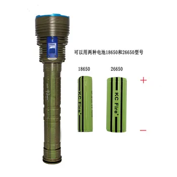 

Magnetic Push switch Max 9000 Lumens Rechargeable Dive Light Underwater 100 Meters Dive Lamp D018