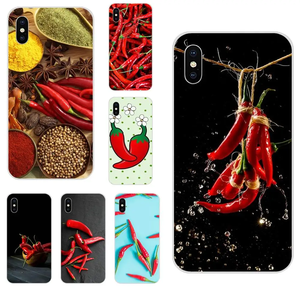 

For Xiaomi Redmi Mi 4 7A 9T K20 CC9 CC9e Note 7 9 Y3 SE Pro Prime Go Play Back Cases Protective Sweet Pepper And Red Pepper