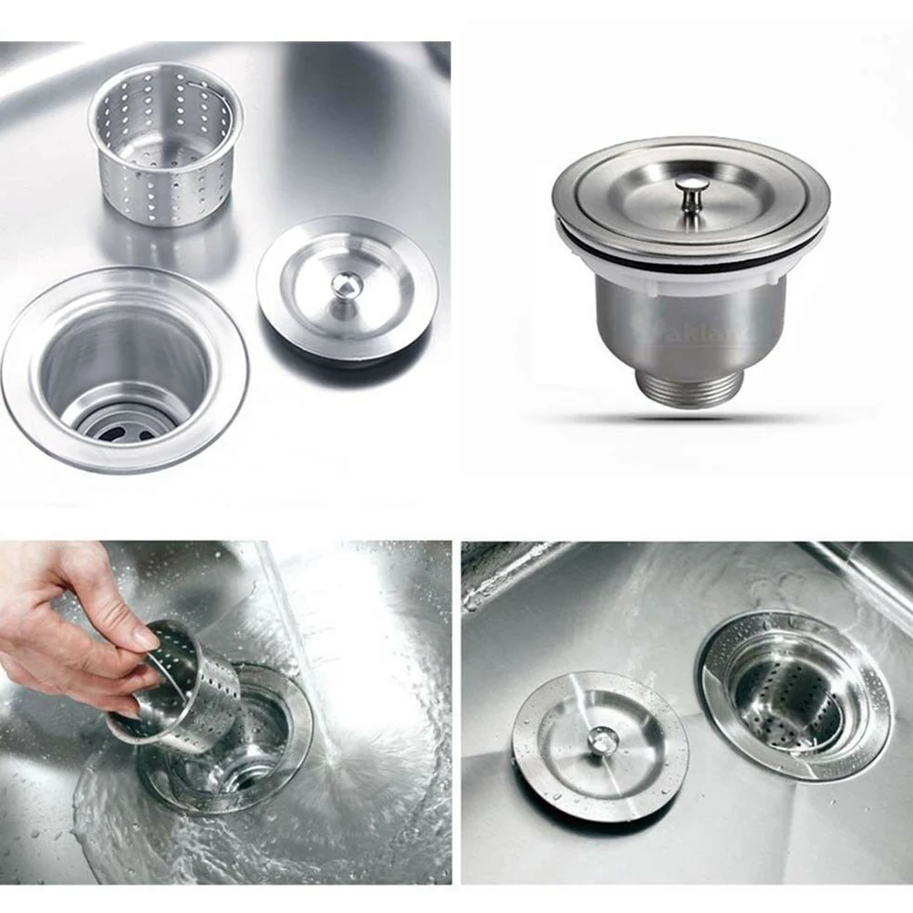 NbgrvB Filtro Per Lavello Da Cucina In Acciaio Inox Per La Maggior - 10