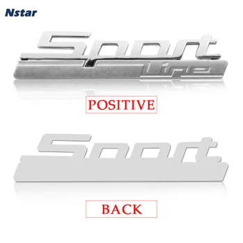

Nstar 1pc Sport Alloy Emblem Auto Fender Boot Trunk Side Wing Badge Car Styling Part Decoration Sticker 167