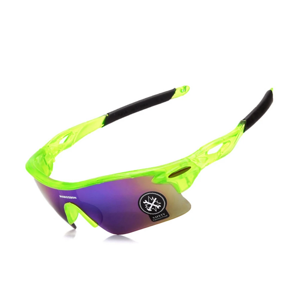 C14 Green Cycling Eyewear Glasses Outdoor Sport Mountain Bike MTB Bicycle Glasses Motorcycle Sunglasses Eyewear Oculos Ciclismo - Цвет: C14 Green