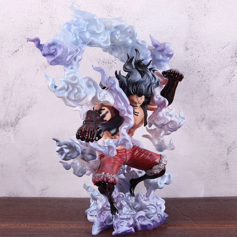 Аниме one piece Figure gear 4 Обезьяна D Луффи Змея человек король художника Луффи фигурка ПВХ Коллекционная модель игрушки