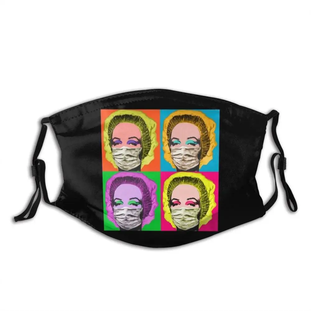 

Nurse Pop Art Culture Icon Marilyn Monroe Andy - Warhol - Style Fashion Masks Nurse Thank You Gift Healthcare