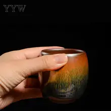 Винтаж керамики кунг-фу чайная чашка в китайском стиле Стиль фарфоровые чайные чашки Чай чаша столовая посуда в ретро стиле ресторан отеля стакана воды 1 шт