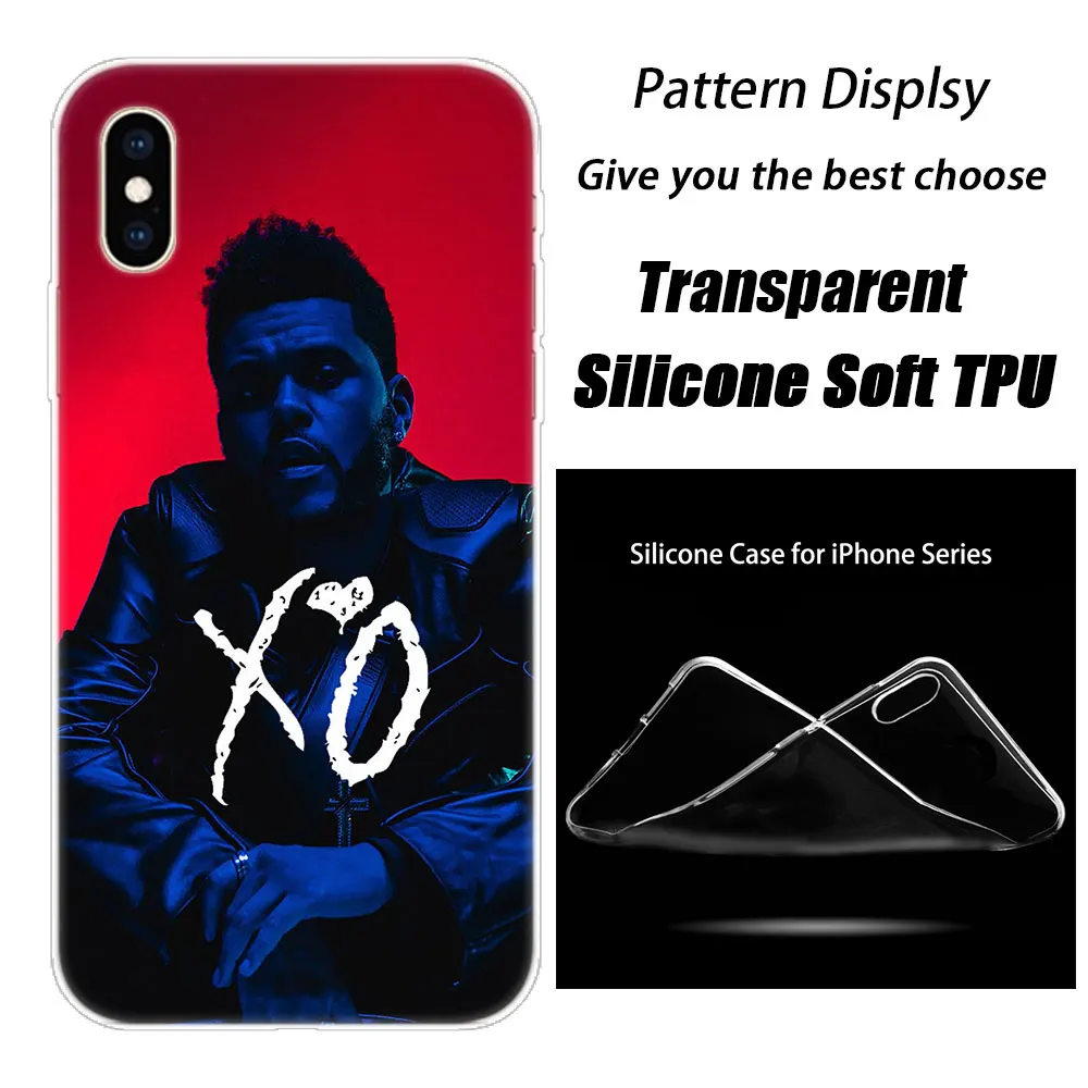 Горячий Starboy выходные дни XO Мягкий силиконовый чехол для Apple iPhone 11 Pro XS MAX X XR 7 8 Plus 6 6s Plus 5 5S SE Модный чехол