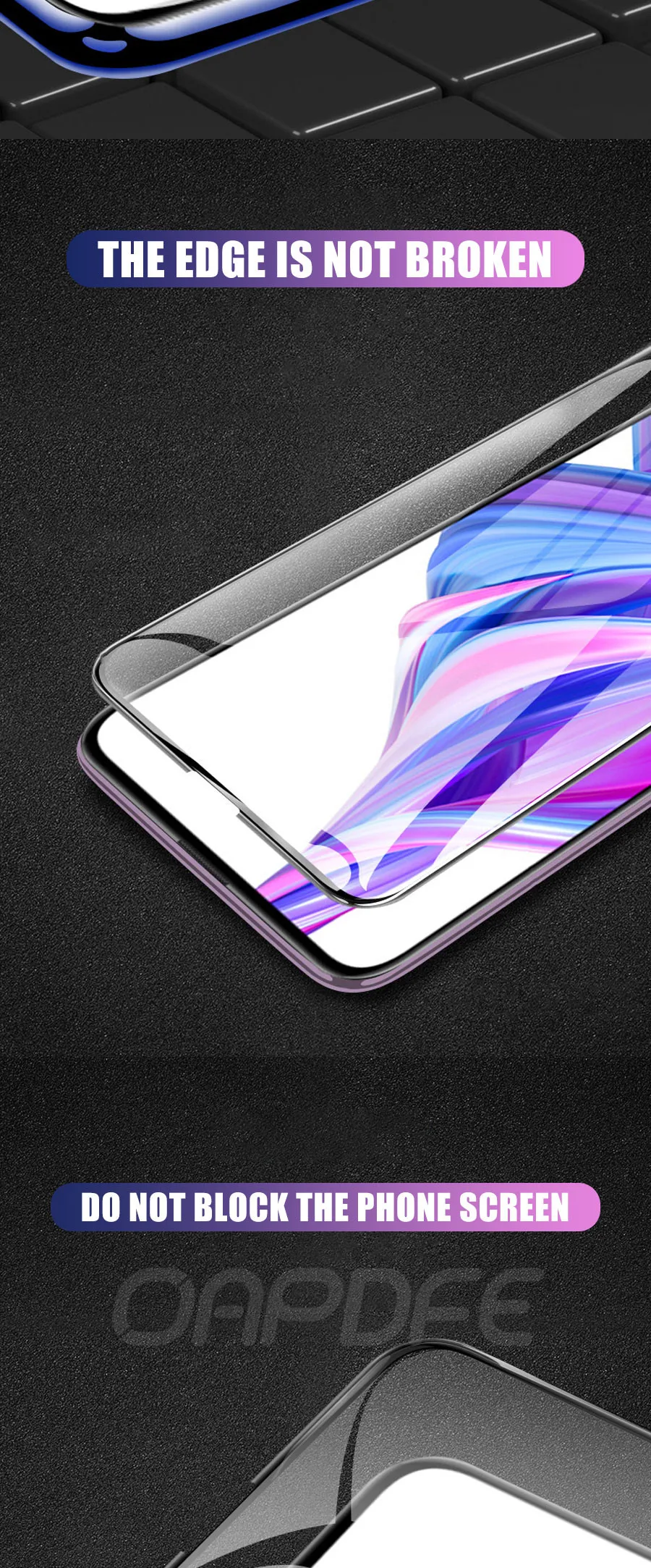 9D Защитное стекло для huawei Honor 9X 8X 8C 8A 9i 10i 20i Honor 20 V20 V10 V9 Play Защитная пленка для экрана из закаленного стекла