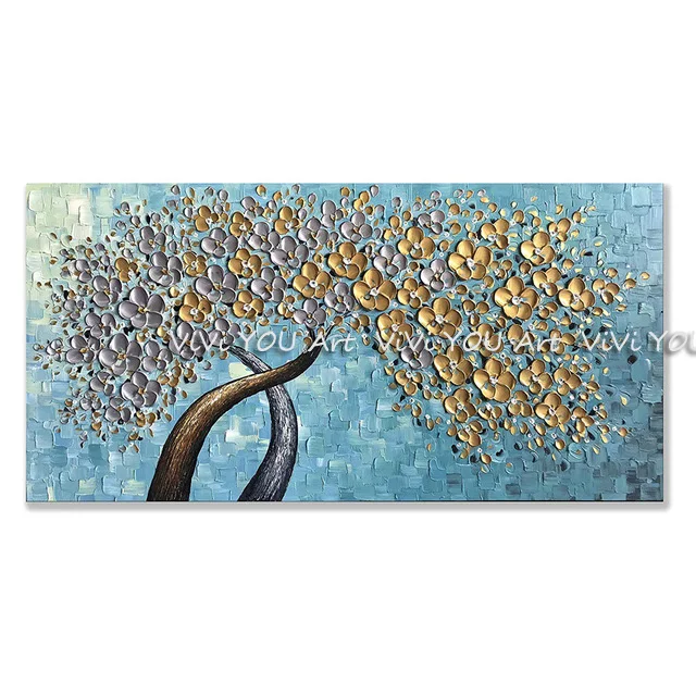3D-Abstract-Oil-Painting-On-Modern-Canvas-Texture-Palette-Knife-Gold-and-Silver-Flowers-Paintings-Wall.jpg_640x640