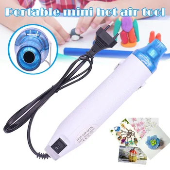 

Mini Handheld Electric Hot Air Pen 130W Portable Power Heating Tool for DIY Embossing Shrink Wrapping PVC Drying Paint V