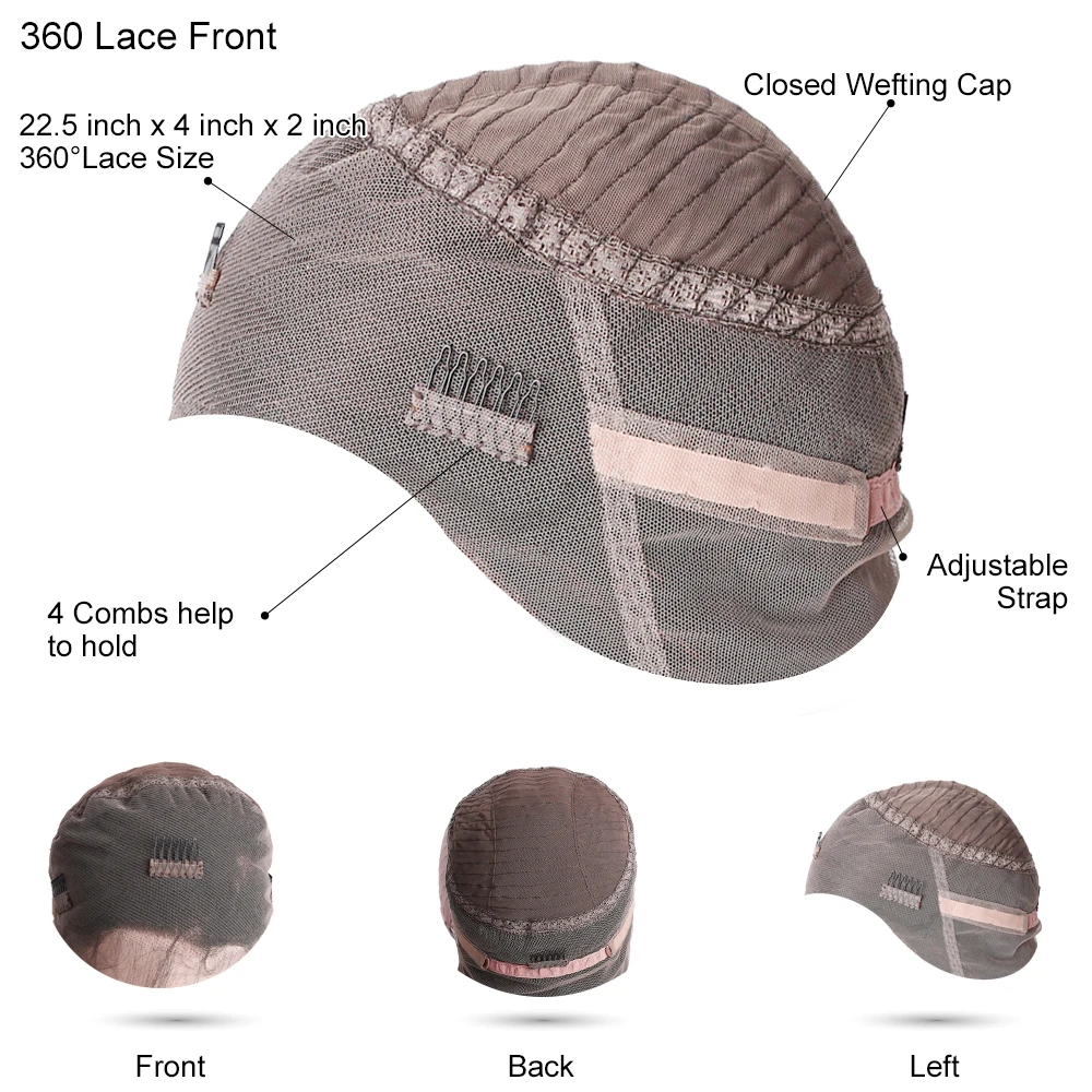 360 lace frotnal wig