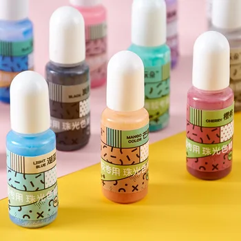

Pearl Color Resin Pigment Colorant Shimmer Resin Dye Resin Coloring Painting Kawaii Craft Supplies Pigment UV Resin Coloring Dye