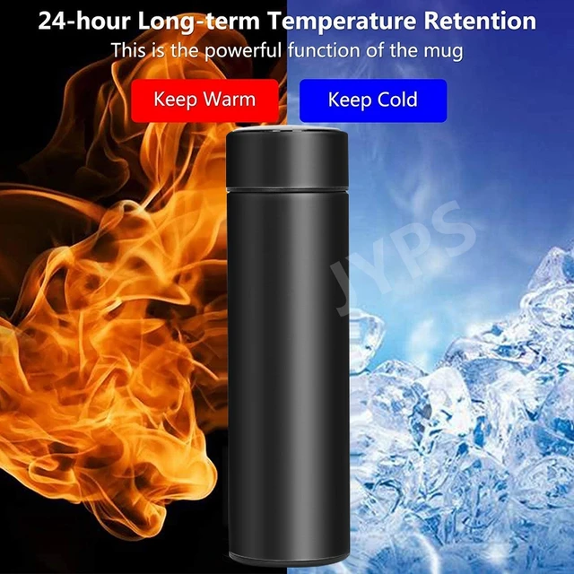 Dropship Intelligent Vacuum Cup Car Protable Thermos Coffee Tea Milk Travel  Thermoses Bottle Stainless Steel Smart Temperature Display to Sell Online  at a Lower Price