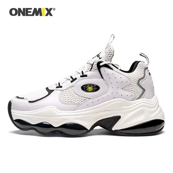 

ONEMIX 2020 New Arrival Woman Running Shoes Height Increasing Sneakers Breathable Women Platform Schuhe Street Sports Shoes