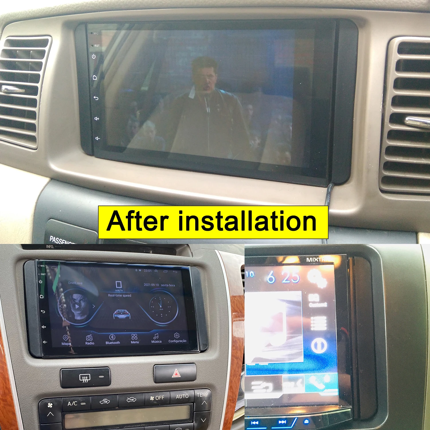 Toyota Avalon Avensis Camry Celica Corolla Scion Double Din Stereo Panel Fascia DVD  Ʈ Ʈ ̵ ŰƮ   귡Ŷ, Toyo