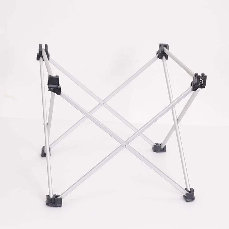 Portable Aluminum Folding Table Outdoor Dinner Hiking Camping BBQ Traveling Desk Alloy Ultra-light Table Blue Pink Gray Small