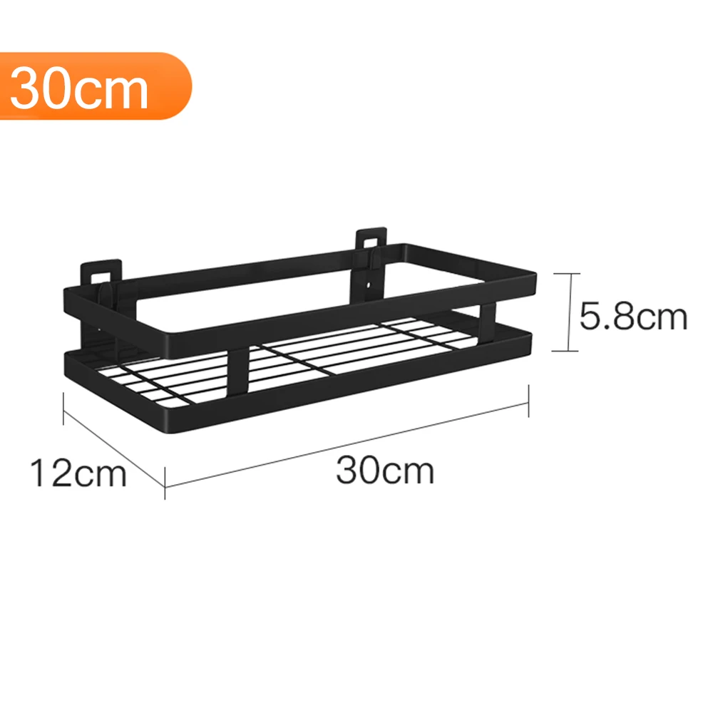 Полка для хранения на стене держатель для кухонных приборов корзина для хранения приправ настенная висящая стойка для специй органайзер для ванной комнаты