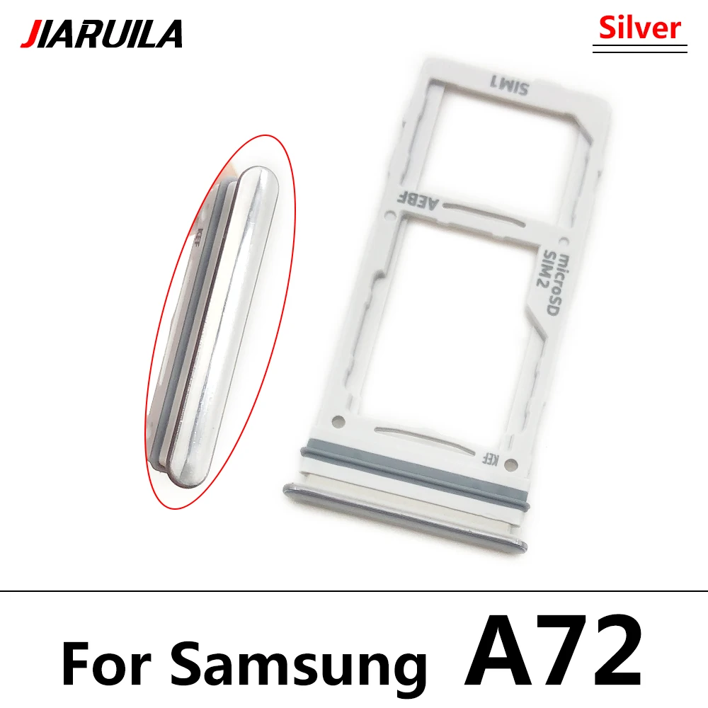 New Original For Samsung Galaxy A32 4G A52 A72 SIM Card Slot SD Card Tray Replacement Parts With Repair Tools 