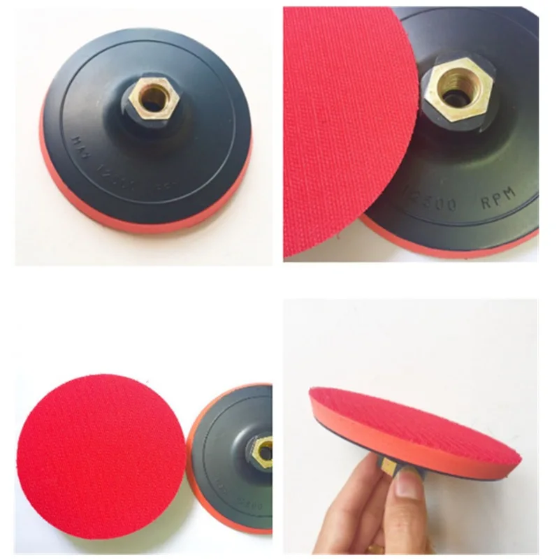 

Manufacturers Direct Selling 5-Inch High Quality Polishing Machine Velcro Disc 5-Inch Tray 5-Inch Sucker
