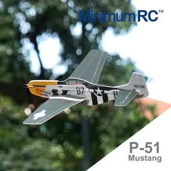 

MinimumRC P-51 Mustang 360mm Wingspan 4 Channel Trainer Fixed-wing RC Airplane Outdoor Toys For Children Kids Gifts