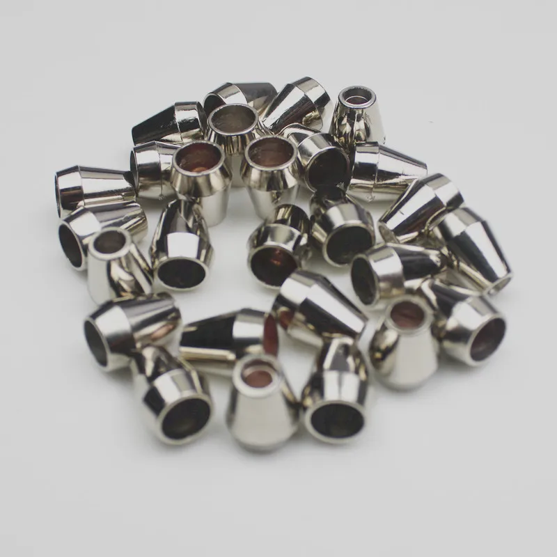 20 Pcs 13MM Cord Ends Bell Stopper Lock Plastic Toggle Clip Paracord Clothes Bag Sportswear Shoelace Rope Parts DIY detachable stopper cord lock stopper cord stopper cord lock cord end tip cord end lock paracord accessories