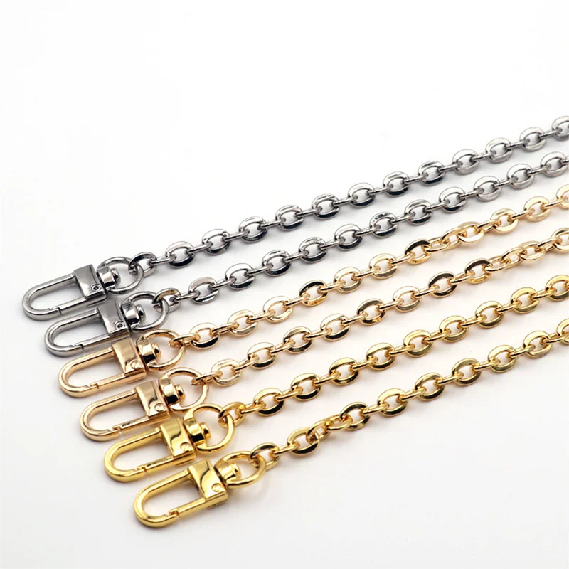 

Fashion O Shape Bag Chain Accessories Metal Replacement Messenger Shoulder Bag Fine Chain Crossbody Bag Strap DIY Handbag Handle