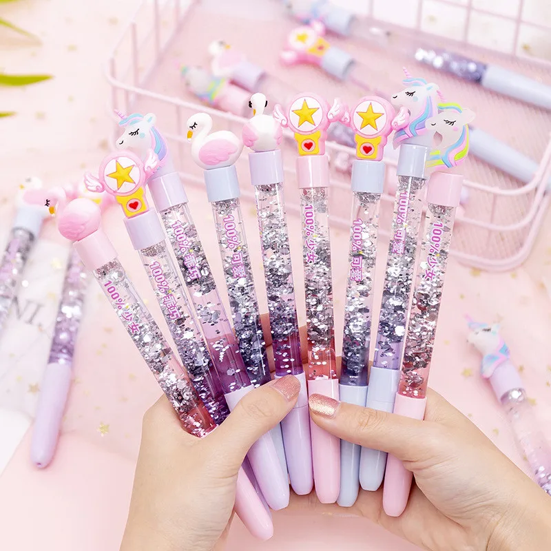 Флеш накопитель в виде единорога boligrafos kawaii lote plumas de gel 0 5 мм корейские ручки черные