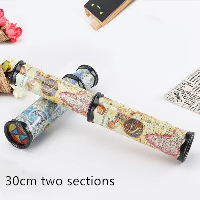 3 Kinds Large Scalable Rotating Kaleidoscopes Extended Rotation Adjustable Fancy Colored World Baby Toy Children Autism Kid Toy 8