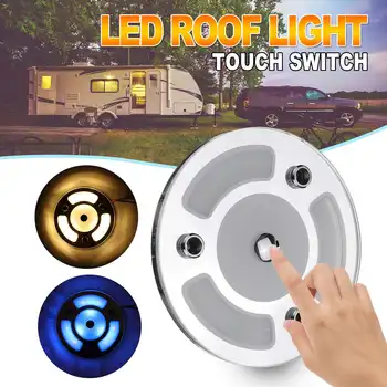 

LED Spotlight Downlight 400LM Touch Dimmer Aluminum Ultra Thin Round Recessed LED Spot Light For Living Room, Caravans, ,etc.
