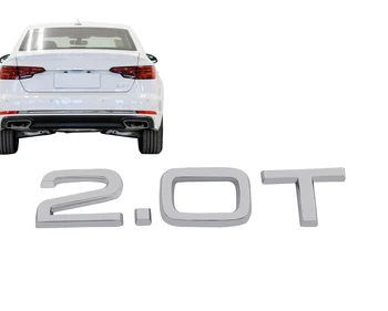 

Chrome 2.0 T 2.0T for Auto Car Fender Trunk Lid Emblem Decal Badge Sticker