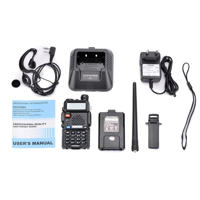 Рисунок 6 - Портативная рация Baofeng UV-5R 8 Вт для охоты UHF VHF