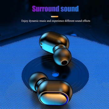 

E7S Wireless Earphones Mini For iPhone Android With Charging Case Running