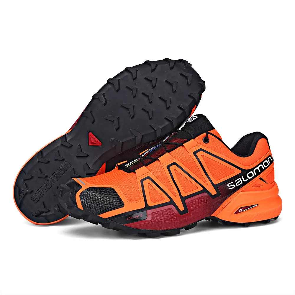 Salomon speed Cross 4 Мужская Обувь CS Спортивная уличная дышащая zapatillas hombre Mujer мужские кроссовки для фехтования кроссовки для бега - Цвет: S4 6