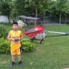 75CM big large rc helicopter BR6508 2.4G 3.5CH Super Large Metal RC Helicopter kids child best gifts toy play 1