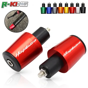 

CNC 22MM Handlebar Grips Handle Bar Cap End Plugs For HAYABUSA GSXR1300 1999-2014
