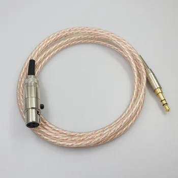 

Headphone Upgraded Cable for AKG Q701 K702 K712 141 K271 K272 K240 Monocrystalline Copper Silver-plated Braided Audio Cords Wire