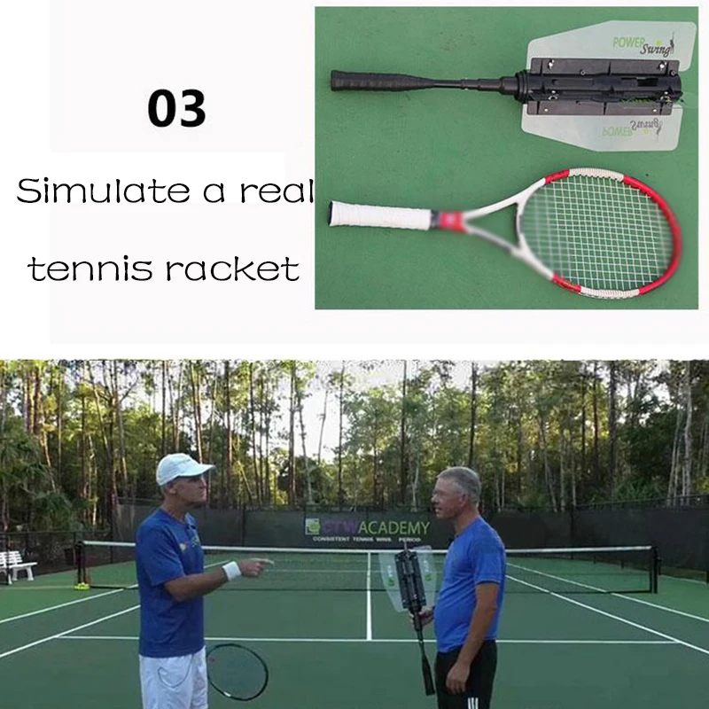 Профессиональный теннисный тренажер вентилятор Tenis практический инструмент Теннисная ракетка сопротивление качению практический вентилятор самообучения теннисная тренировка помощь